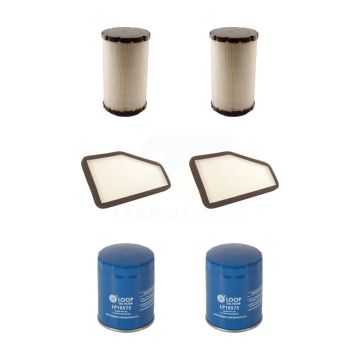 2x Air + 2x Cabin + 2x Engine Oil Filter (6 Total) Kit For Ford Escape Mercury Mariner KFM-100770