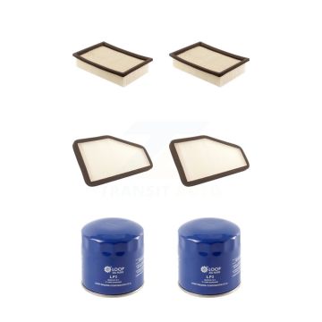 2x Air + 2x Cabin + 2x Engine Oil Filter (6 Total) Kit For Ford Escape Mercury Mariner KFM-100775