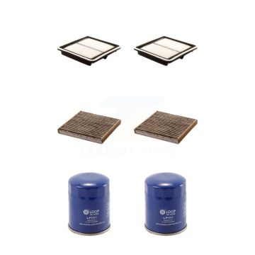 2x Air + 2x Cabin + 2x Engine Oil Filter (6 Total) Kit For Subaru Outback Legacy KFM-100803