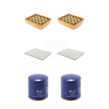 2x Air + 2x Cabin + 2x Engine Oil Filter (6 Total) Kit For Ford Edge Fusion Lincoln MKZ KFM-100809