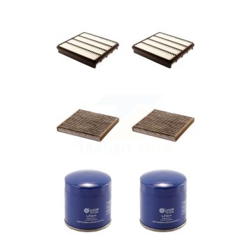 2x Air + 2x Cabin + 2x Engine Oil Filter (6 Total) Kit For Toyota Tundra Sequoia KFM-100839