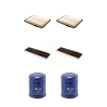 2x Air + 2x Cabin + 2x Engine Oil Filter (6 Total) Kit For Saturn Vue KFM-100841