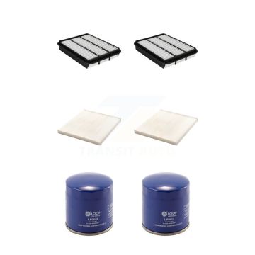 2x Air + 2x Cabin + 2x Engine Oil Filter (6 Total) Kit For 2010 Toyota 4Runner 2.7L KFM-100853