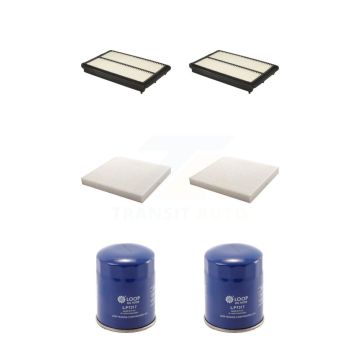 2x Air + 2x Cabin + 2x Engine Oil Filter (6 Total) Kit For 2013-2018 Acura RDX KFM-100862