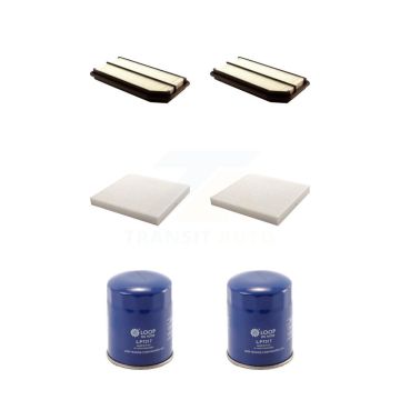 2x Air + 2x Cabin + 2x Engine Oil Filter (6 Total) Kit For 2006-2014 Honda Ridgeline KFM-100865