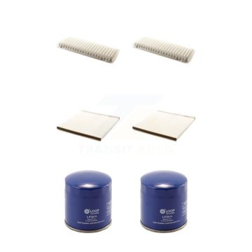 2x Air + 2x Cabin + 2x Engine Oil Filter (6 Total) Kit For 2006-2008 Lexus RX400h 3.3L KFM-100874