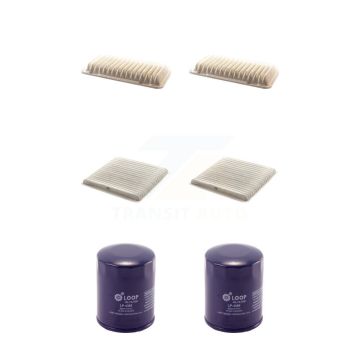 2x Air + 2x Cabin + 2x Engine Oil Filter (6 Total) Kit For 2009-2010 Scion tC 2.4L KFM-100879
