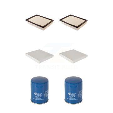2x Air + 2x Cabin + 2x Engine Oil Filter (6 Total) Kit For GMC Chevrolet Sierra 1500 XL KFM-100888