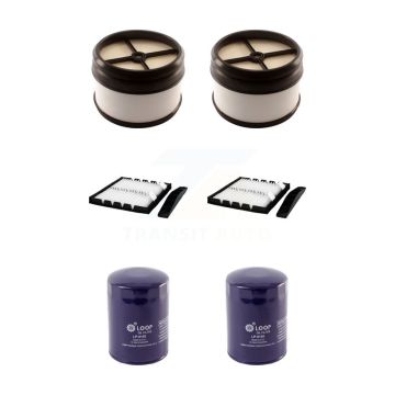 2x Air + 2x Cabin + 2x Engine Oil Filter (6 Total) Kit For GMC Chevrolet Sierra 2500 HD KFM-100892