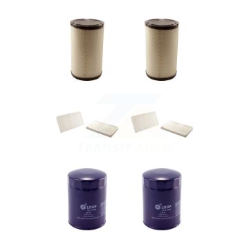 2x Air + 2x Cabin + 2x Engine Oil Filter (6 Total) Kit For Cadillac Escalade KFM-100895