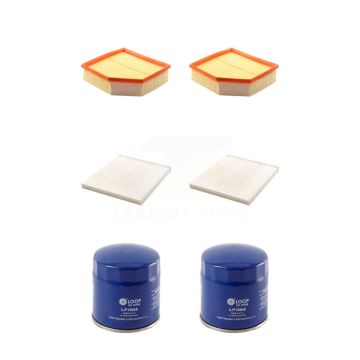 2x Air + 2x Cabin + 2x Engine Oil Filter (6 Total) Kit For 2013-2016 Dodge Dart 2.4L 2.0L KFM-100899
