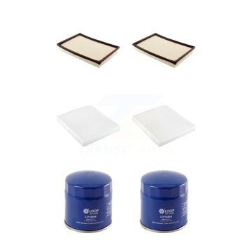 2x Air + 2x Cabin + 2x Engine Oil Filter (6 Total) Kit For Ram 1500 KFM-100902