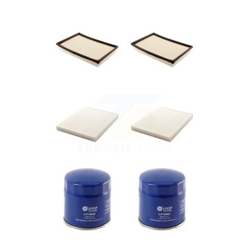 2x Air + 2x Cabin + 2x Engine Oil Filter (6 Total) Kit For Ram 1500 Classic 3500 2500 KFM-100904