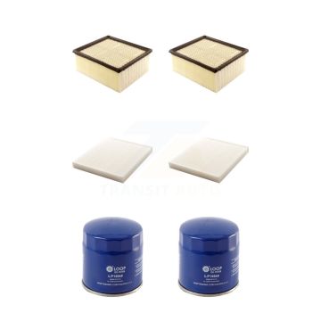 2x Air + 2x Cabin + 2x Engine Oil Filter (6 Total) Kit For Ram 2500 3500 4500 5500 6.4L KFM-100905