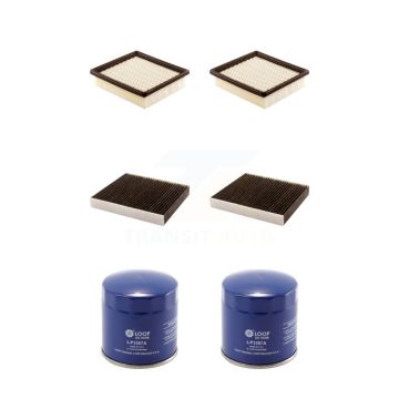 2x Air + 2x Cabin + 2x Engine Oil Filter (6 Total) Kit For 2013-2015 Chevrolet Volt KFM-100906