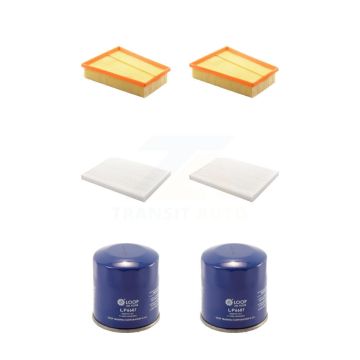 2x Air + 2x Cabin + 2x Engine Oil Filter (6 Total) Kit For 2007-2012 Nissan Sentra 2.0L KFM-100908