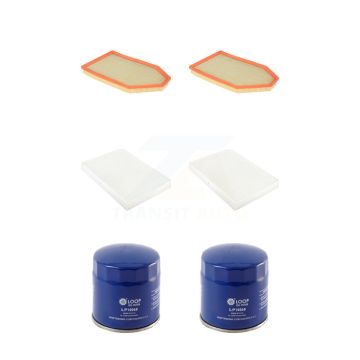 2x Air + 2x Cabin + 2x Engine Oil Filter (6 Total) Kit For Dodge Charger Challenger 300 KFM-100922