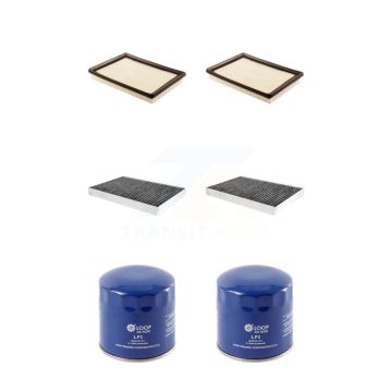 2x Air + 2x Cabin + 2x Engine Oil Filter (6 Total) Kit For Dodge Chrysler 300 Charger KFM-100926
