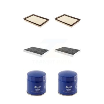 2x Air + 2x Cabin + 2x Engine Oil Filter (6 Total) Kit For Dodge Challenger Chrysler 300 KFM-100927