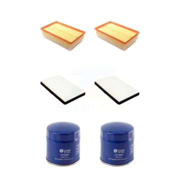 2x Air + 2x Cabin + 2x Engine Oil Filter (6 Total) Kit For 2012 Chevrolet Impala 3.6L KFM-100928