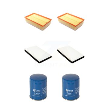 2x Air + 2x Cabin + 2x Engine Oil Filter (6 Total) Kit For Chevrolet Impala Limited KFM-100929