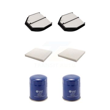 2x Air + 2x Cabin + 2x Engine Oil Filter (6 Total) Kit For 2016-2022 Acura ILX KFM-100950