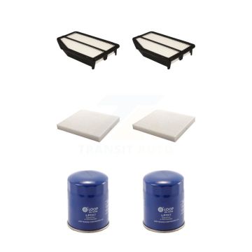 2x Air + 2x Cabin + 2x Engine Oil Filter (6 Total) Kit For 2015-2016 Honda CR-V KFM-100951