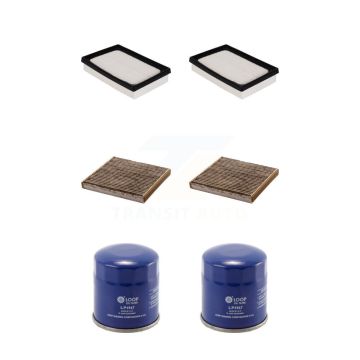 2x Air + 2x Cabin + 2x Engine Oil Filter (6 Total) Kit For 2012-2015 Toyota Prius C KFM-100957