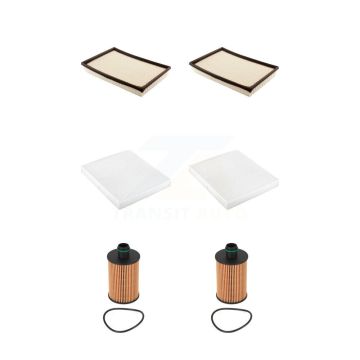 2x Air + 2x Cabin + 2x Engine Cartridge Oil Filter (6 Total) Kit For 14-15 Ram 1500 3.0L KFM-101190