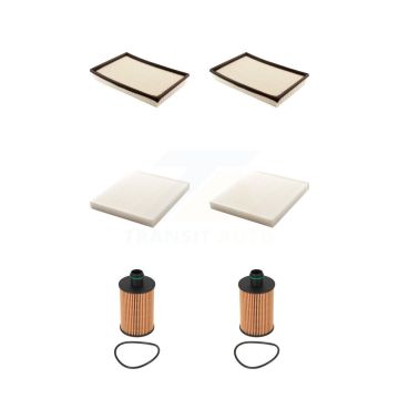 2x Air + 2x Cabin + 2x Engine Cartridge Oil Filter (6 Total) Kit For 16-18 Ram 1500 3.0L KFM-101192