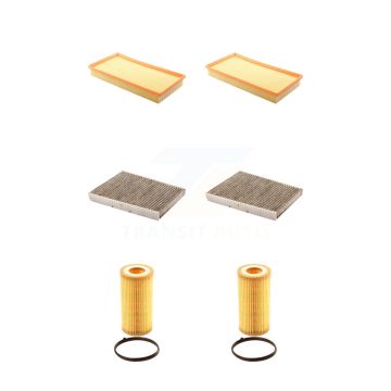 2x Air + 2x Cabin + 2x Engine Cartridge Oil Filter (6 Total) Kit For Volkswagen Beetle KFM-101226