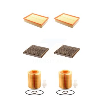 2x Air + 2x Cabin + 2x Engine Cartridge Oil Filter (6 Total) Kit For Toyota 4Runner Lexus KFM-101229