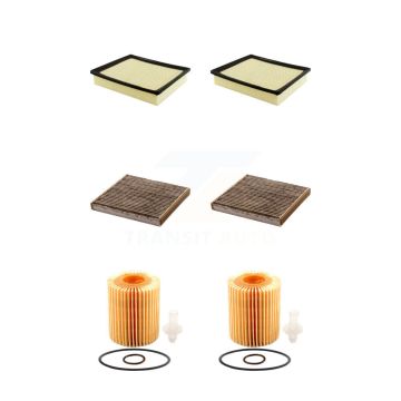 2x Air + 2x Cabin + 2x Engine Cartridge Oil Filter (6 Total) Kit For Toyota Tundra 4.0L KFM-101235