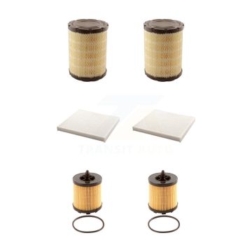 2x Air + 2x Cabin + 2x Engine Cartridge Oil Filter (6 Total) Kit For Saturn Ion 2.0L KFM-101255