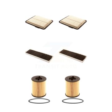 2x Air + 2x Cabin + 2x Engine Cartridge Oil Filter (6 Total) Kit For Saturn Vue 3.0L KFM-101261