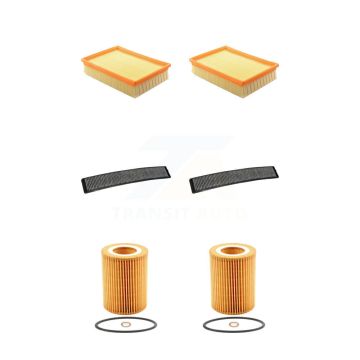 2x Air + 2x Cabin + 2x Engine Cartridge Oil Filter (6 Total) Kit For BMW 325i X3 330Ci Z3 KFM-101262