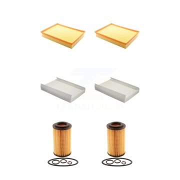 2x Air + 2x Cabin + 2x Engine Cartridge Oil Filter (6 Total) Kit For Dodge Sprinter 2500 KFM-101273