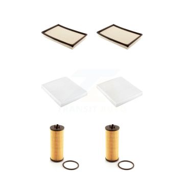 2x Air + 2x Cabin + 2x Engine Cartridge Oil Filter (6 Total) Kit For 2013 Ram 1500 3.6L KFM-101279
