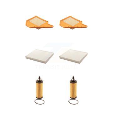 2x Air + 2x Cabin + 2x Engine Cartridge Oil Filter (6 Total) Kit For Dodge Grand Caravan KFM-101283