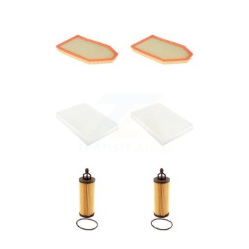 2x Air + 2x Cabin + 2x Engine Cartridge Oil Filter (6 Total) Kit For Dodge Charger 300 KFM-101287