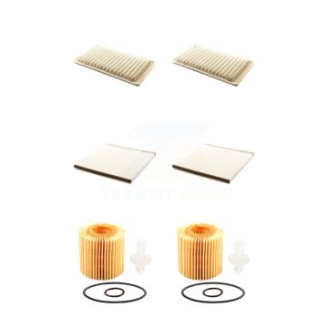2x Air + 2x Cabin + 2x Engine Cartridge Oil Filter (6 Total) Kit For Toyota Sienna Lexus KFM-101328
