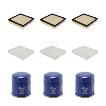 3x Air + 3x Cabin + 3x Engine Oil Filter (9 Total) Kit For Toyota RAV4 Camry Lexus NX350 KFM-101400