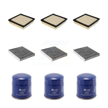 3x Air + 3x Cabin + 3x Engine Oil Filter (9 Total) Kit For Toyota RAV4 Camry Lexus NX350 KFM-101401