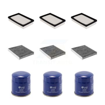 3x Air + 3x Cabin + 3x Engine Oil Filter (9 Total) Kit For Toyota Corolla Prius Prime C KFM-101408