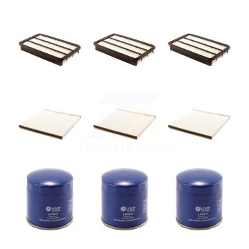 3x Air + 3x Cabin + 3x Engine Oil Filter (9 Total) Kit For Toyota Avalon Solara 3.0L KFM-101515