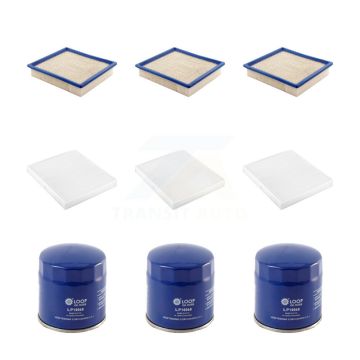3x Air + 3x Cabin + 3x Engine Oil Filter (9 Total) Kit For Dodge Journey KFM-101528