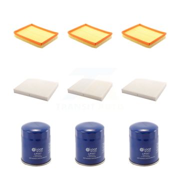 3x Air + 3x Cabin + 3x Engine Oil Filter (9 Total) Kit For Kia Optima 2.7L Tray Required KFM-101533