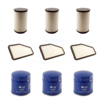 3x Air + 3x Cabin + 3x Engine Oil Filter (9 Total) Kit For 2009-2011 Mazda Tribute 3.0L KFM-101555