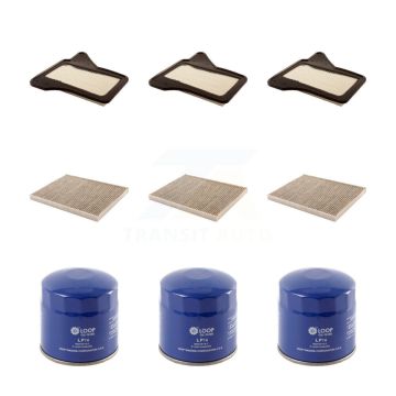 3x Air + 3x Cabin + 3x Engine Oil Filter (9 Total) Kit For Chrysler Pacifica KFM-101568