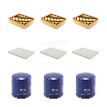 3x Air + 3x Cabin + 3x Engine Oil Filter (9 Total) Kit For Ford Edge Fusion Lincoln MKZ KFM-101588